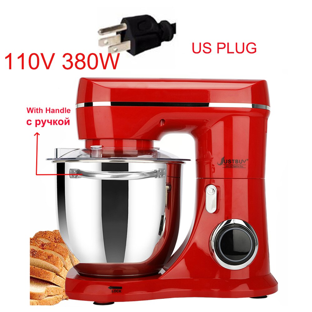 Stand Mixer For Home Kitchen, Food & Cake Mixing Machine, With Dough  Hook/whisk/egg Beater, Dough Hook Splatter Shield And Mixing Bowl, For  Baking Cakes & Cookies